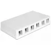 Paigalduskomplekt DeLOCK 86227 Valge