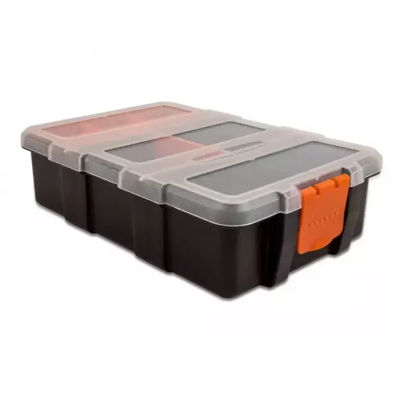 Hoiukast DeLOCK 18419 11 lahtriga 220x155x60mm oranž/must
