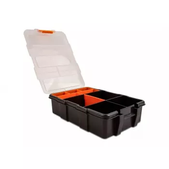 Hoiukast DeLOCK 18419 11 lahtriga 220x155x60mm oranž/must