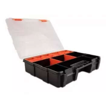 Hoiukarp DeLOCK 18416 21 sahtlit 290x220x60mm oranž must