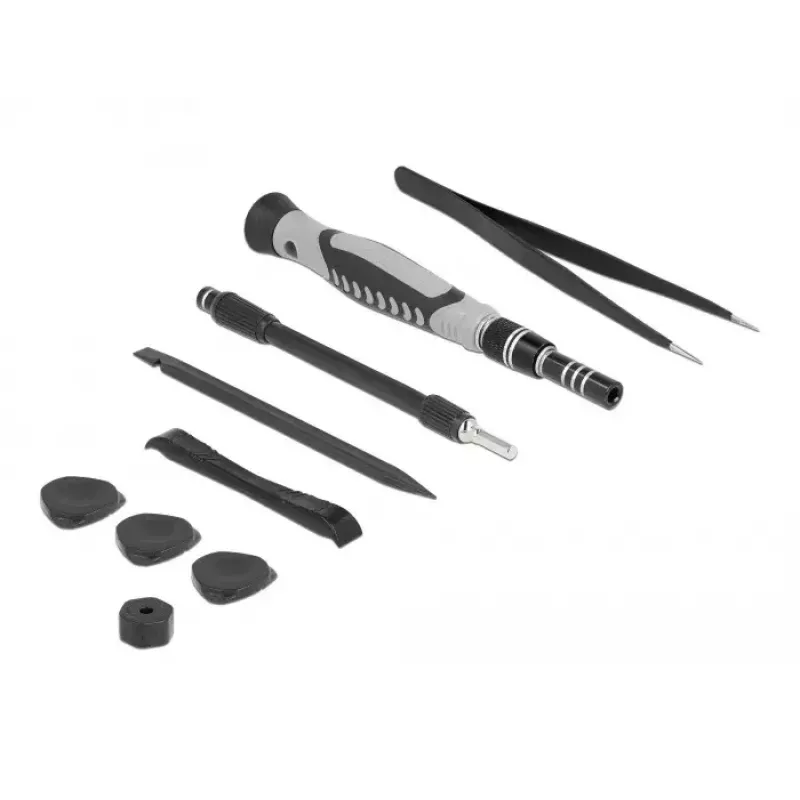 DeLOCK 64168 käsikruvikeerajate komplekt, täppiskruvikeeraja, laius 120 mm, pikkus 185 mm, kõrgus 38 mm