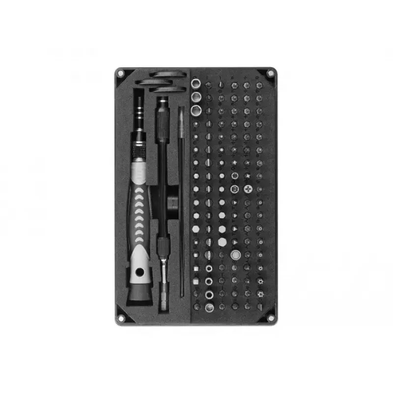 DeLOCK 64168 käsikruvikeerajate komplekt, täppiskruvikeeraja, laius 120 mm, pikkus 185 mm, kõrgus 38 mm
