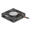 DELOCK arvutikorpuse ventilaator 6 cm (60x60x10 mm), 12 V, kuullaagriga, must, mudel 67294