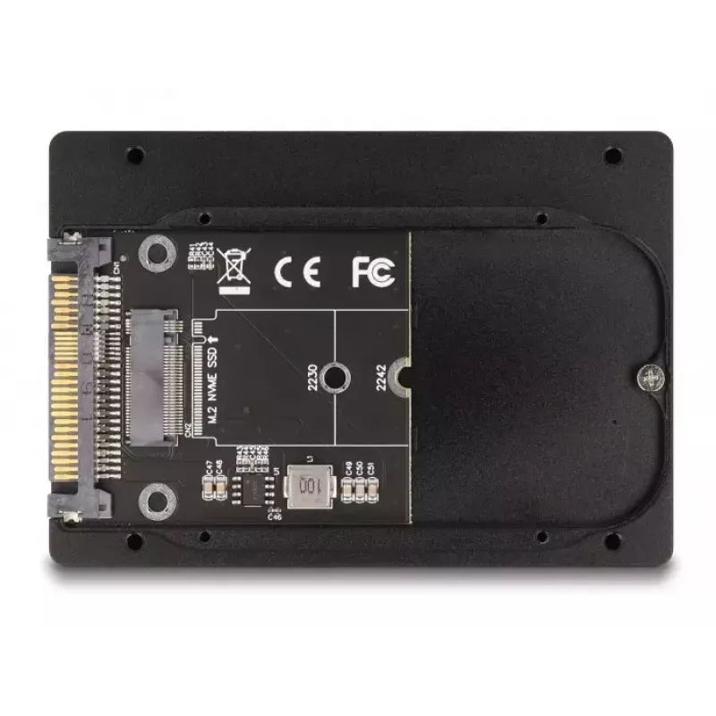 SSD-korpus DeLOCK 63379 must M.2 1 draivi tugi