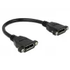 DisplayPort kaabel DeLOCK 0,5 m F-F 85113