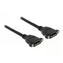 DisplayPort kaabel DeLOCK 0,5 m F-F 85113