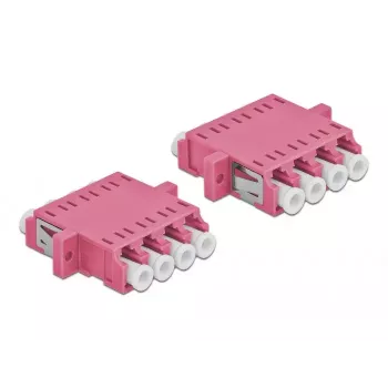 Fiiberoptiline adapter DELOCK LC emane - LC emane OM3 dupleks (2 tk)