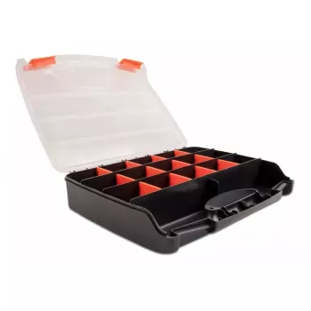 Hoiukarp DeLOCK 18418 17 kambriga 320x255x60mm oranž must