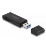 Kaardilugeja DeLOCK 91002 USB Must MicroSD SD SDHC SDXC 5000 Mbit/s