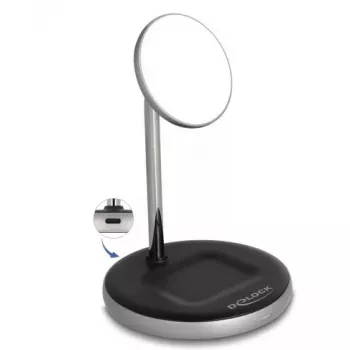 Juhtmevaba laadija DeLOCK 66468 2-in-1 5W 7.5W 10W 15W