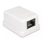 Pistikupesakarp DeLOCK 86248 Valge 52mm x 25.5mm x 39mm