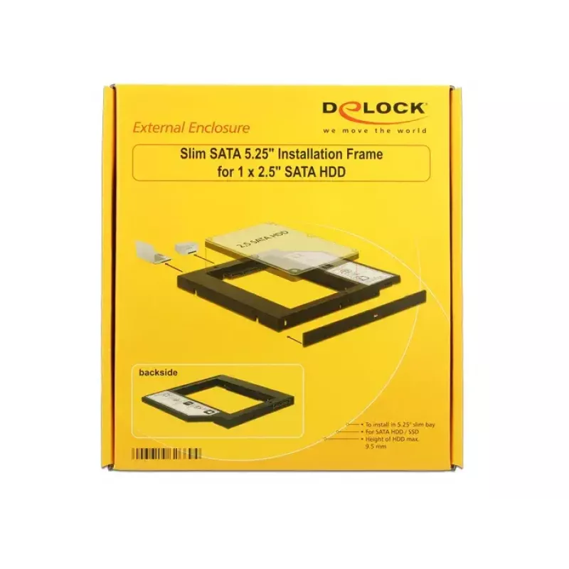 Esipaneel DeLOCK 62669 13,3 cm (5,25 tolli)