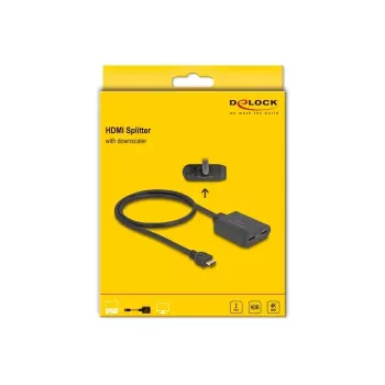 DeLOCK HDMI jaotur 1 x HDMI sisend 2 x HDMI väljundini 4K 60 Hz