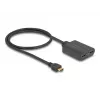 DeLOCK HDMI jaotur 1 x HDMI sisend 2 x HDMI väljundini 4K 60 Hz