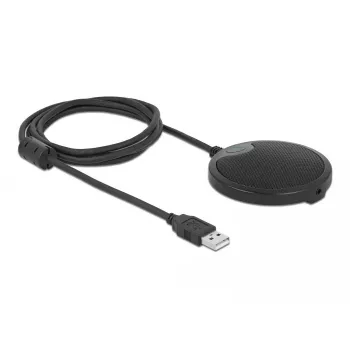 Konverentsimikrofon DeLOCK USB kondensatormikrofon ümmargune