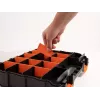 Hoidekast DeLOCK 18417 ristkülikukujuline plastik must oranž 270x320x80 mm