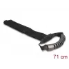 DeLOCK kandmisrihm 710x50 mm must 2 tk
