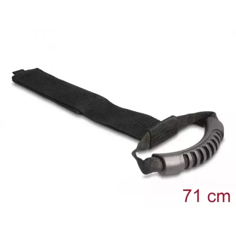 DeLOCK kandmisrihm 710x50 mm must 2 tk