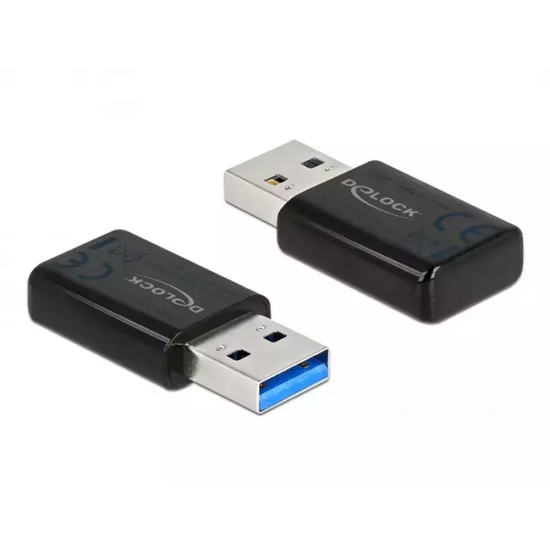 Võrgukaart DeLOCK 12550 WLAN USB kaheribalise Wi-Fi 5