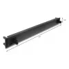 Rack blind panel DELOCK 67208, ABS plastik, Must, 1U