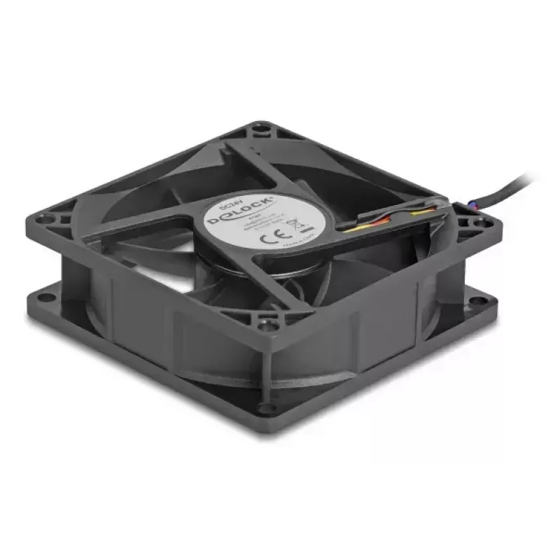 Ventilaator DeLOCK 67301 8 cm Must Kuullaager 0,97 m³/h