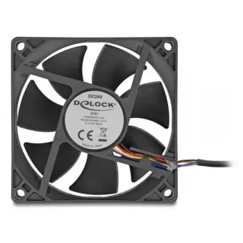 Ventilaator DeLOCK 67301 8 cm Must Kuullaager 0,97 m³/h