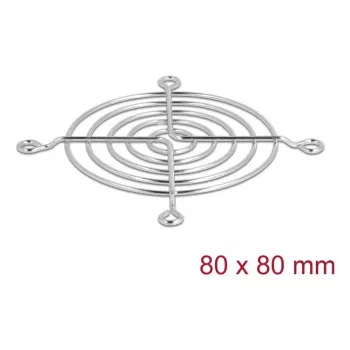 Ventilaatorivõre DELOCK 67306 — metallist 75,5 × 75,5 mm arvuti jahutusventilaatoritele