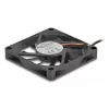 Arvutikorpuse ventilaator DELOCK 67315 — 70 mm kuullaager, 0,42 m³/h, must