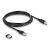 Pihukäeshoitav vöötkoodiskanner DeLOCK 90587 1D 2D juhtmevaba Bluetooth USB valge