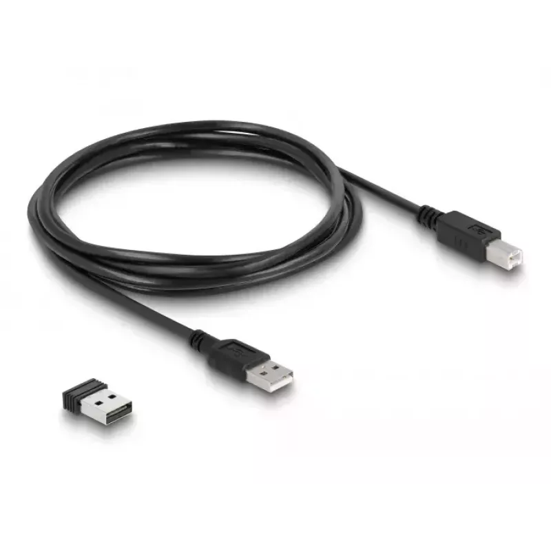 Pihukäeshoitav vöötkoodiskanner DeLOCK 90587 1D 2D juhtmevaba Bluetooth USB valge