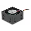 Arvutikorpuse ventilaator DELOCK 67299 — 40 x 40 x 20 mm, 24 V DC, kuullaager, 0,19 m³/h, must