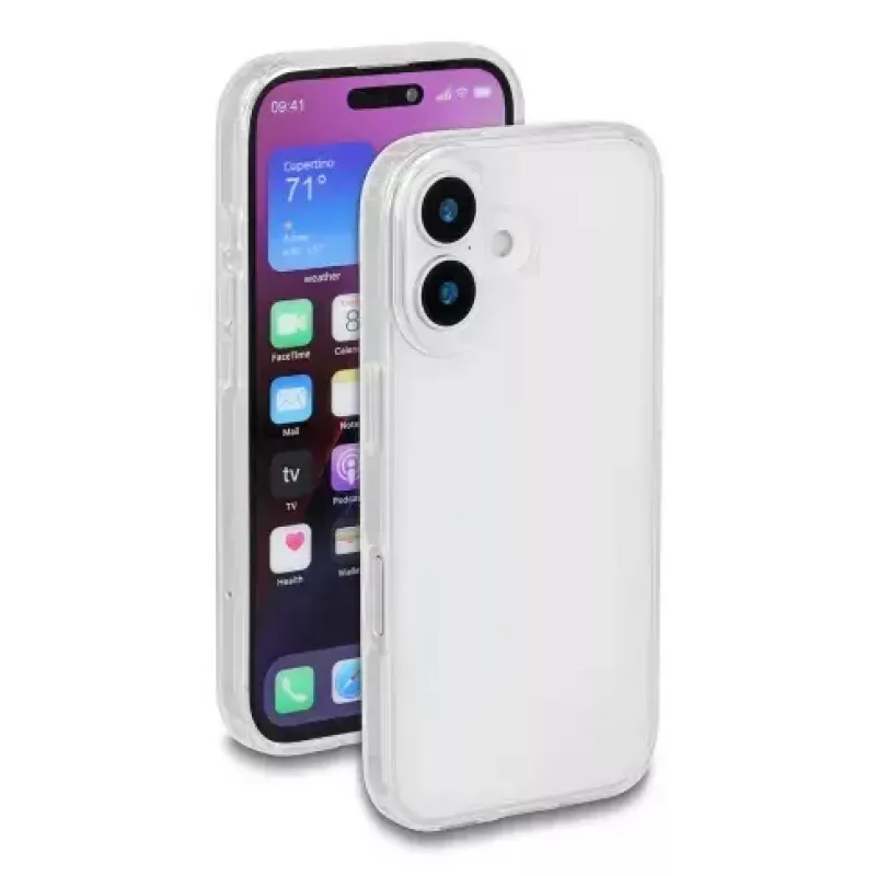 DELOCK iPhone 17 läbipaistev kaitseümbris, 16 cm (6,3 tolli) ekraanile