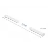 Põimitud kaitsesukk DeLOCK 20692 10 m x 3 mm valge