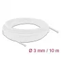 Põimitud kaitsesukk DeLOCK 20692 10 m x 3 mm valge