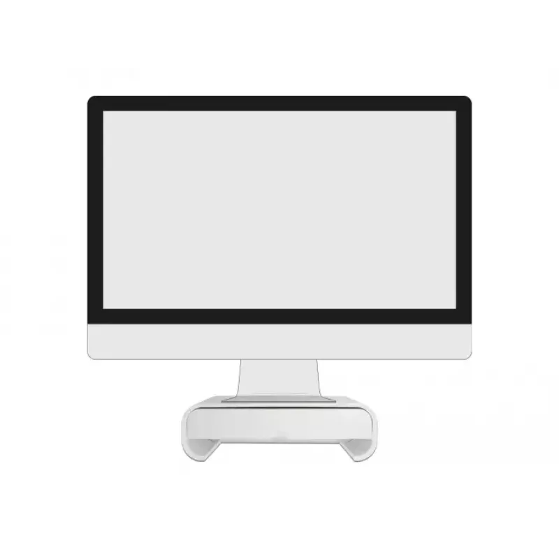 Monitorialus DeLOCK 18324 sahtliga valge
