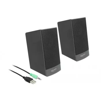 Stereokõlarid DELOCK 27001, 2.0, USB-toitega