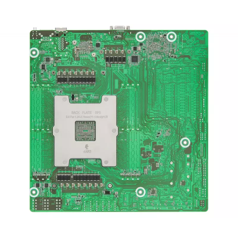Emaplaat ASROCK TURIND8UD-2T/X550 - AMD SoC, pesa SP5, 8x DIMM, kuni 256 GB, 10GbE Intel X550-AT2