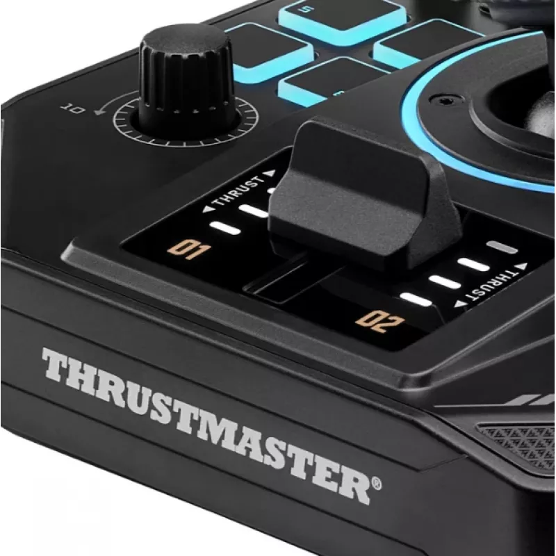 Mängurooli alus Thrustmaster Sol‑R 5 Base Must USB Type‑C, Analoog/Digitaalne, arvutile, 196×196×67 mm