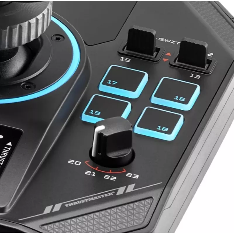 Mängurooli alus Thrustmaster Sol‑R 5 Base Must USB Type‑C, Analoog/Digitaalne, arvutile, 196×196×67 mm