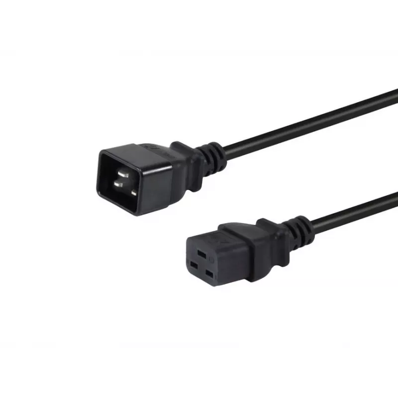 Equip 112130 toitekaabel Must 1,8 m IEC C20 IEC C19