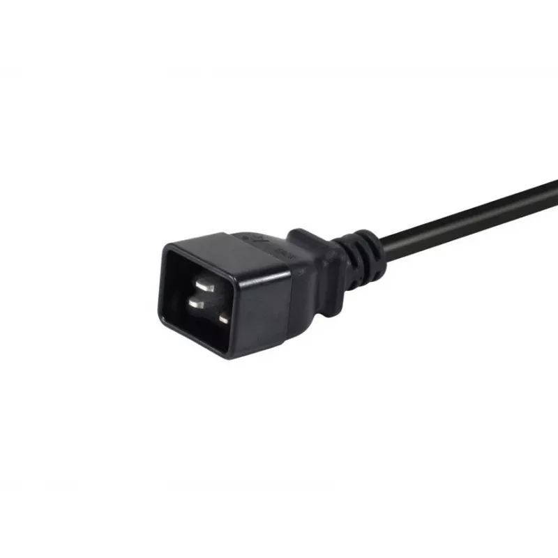 Equip 112130 toitekaabel Must 1,8 m IEC C20 IEC C19