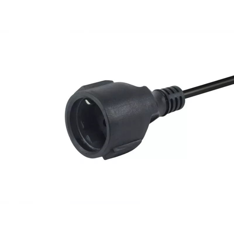 Equip 112183 toitekaabel Must 10 m CEE7/7 CEE7/3