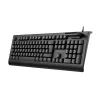 CONCEPTRONIC USB-klaviatuur nutika ID-kaardilugejaga KAYNE01IT — täissuuruses 105 klahvi, itaalia paigutus, juhtmega, 1,5 m kaabel, must