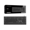 CONCEPTRONIC USB-klaviatuur nutika ID-kaardilugejaga KAYNE01IT — täissuuruses 105 klahvi, itaalia paigutus, juhtmega, 1,5 m kaabel, must