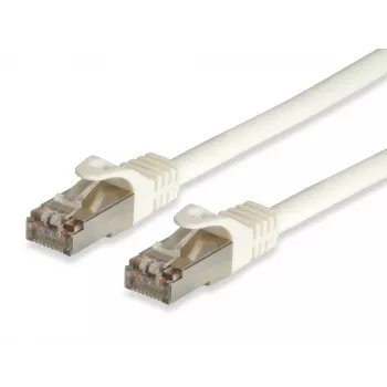 Equip Cat.6A Pro S/FTP paigakaabel, 3 m, valge, 3 m, Cat6a, S/FTP (S-STP), RJ-45, RJ-45, valge