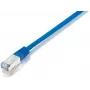 Equip Cat.5e F/UTP plaasterkaabel, 0,5 m, sinine, 0,50 m, Cat5e, F/UTP (FTP), RJ-45, RJ-45, sinine
