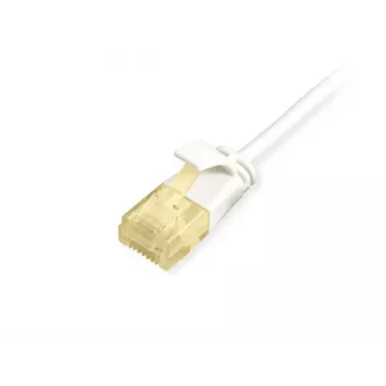 Equip Cat.6A U/UTP õhuke ühenduskaabel 0,15 m valge 10000 Mbit/s