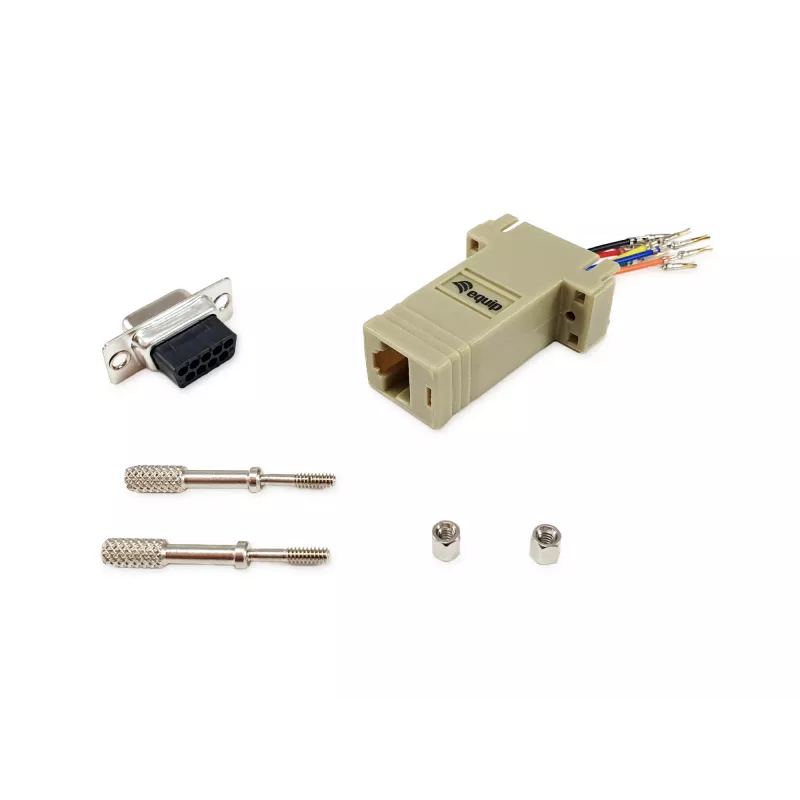 Equip DB9-RJ45 adapter Emane Jadavärav Hall 72x33x16mm