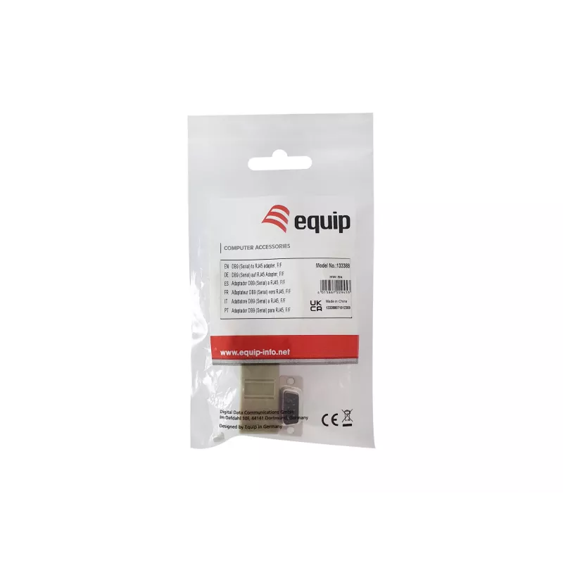 Equip DB9-RJ45 adapter Emane Jadavärav Hall 72x33x16mm