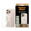 Cover PanzerGlass HardCase Transparent w. Valge MagSafe iPhone 16 Pro Max